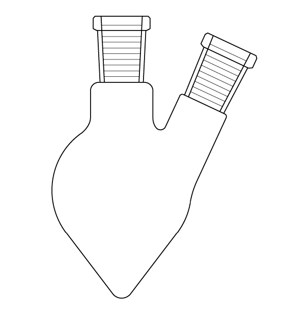 Balon, Kalp Tipi, İki Boyunlu