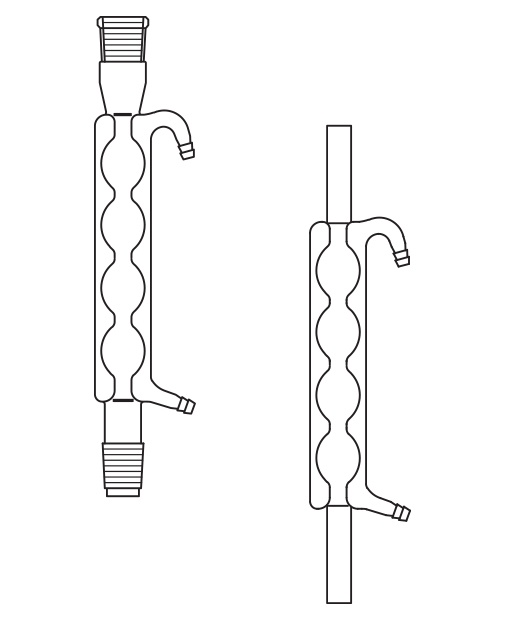 Bullu (Allihn) soğutucu