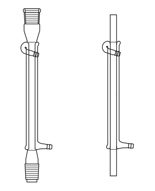 Düz (Liebig) soğutucu